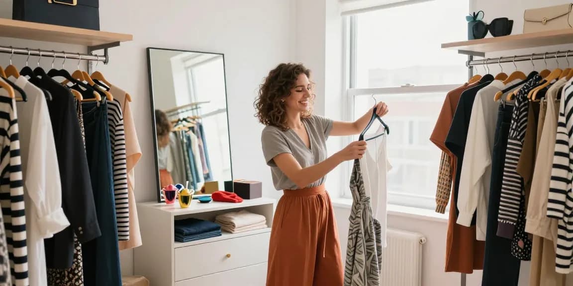 Consigli per creare un guardaroba capsula colorato e alla moda.