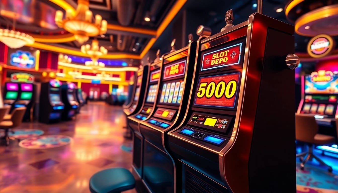 Menangkan hadiah besar di Slot Depo 5000 dengan mesin slot yang mengesankan ini.
