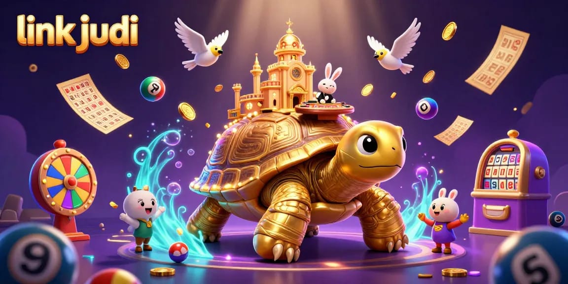 Permainan link judi dengan karakter unik dan elemen kasino berkilau yang mendebarkan.