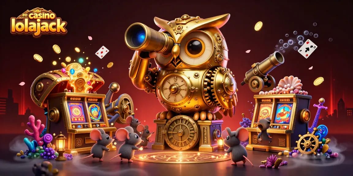 Jouez sur le site du casino lolajack avec des machines à sous éclatantes et un cadre festif.