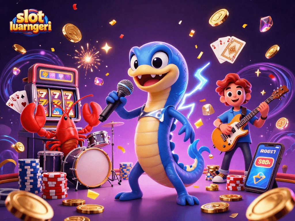 Experience thrilling wins with slot luar negeri at this vibrant underwater casino scene.