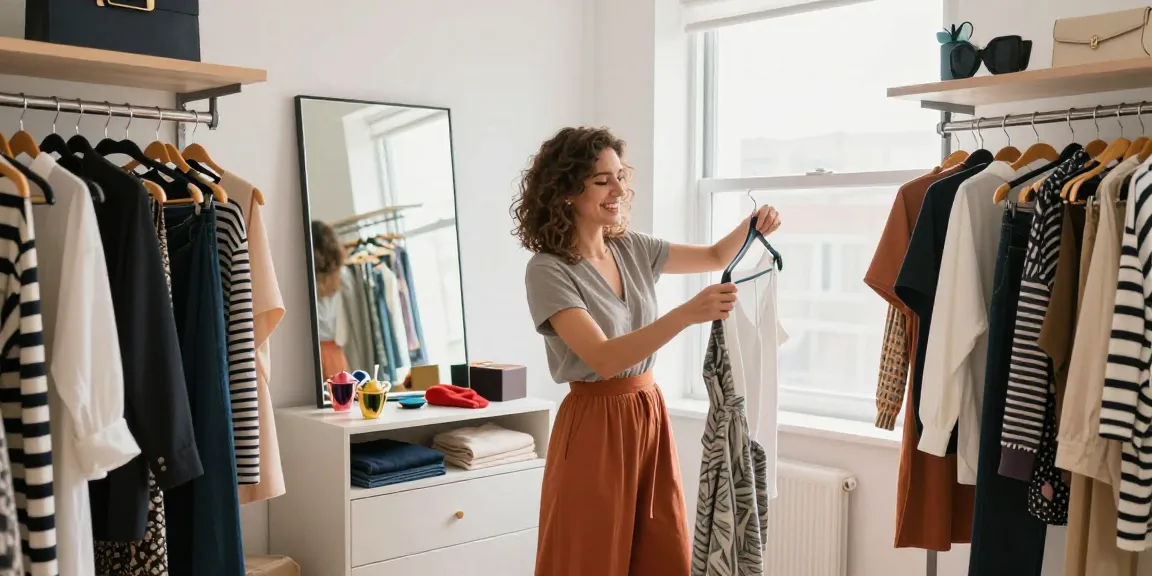 Consigli per creare un guardaroba capsula colorato e alla moda.