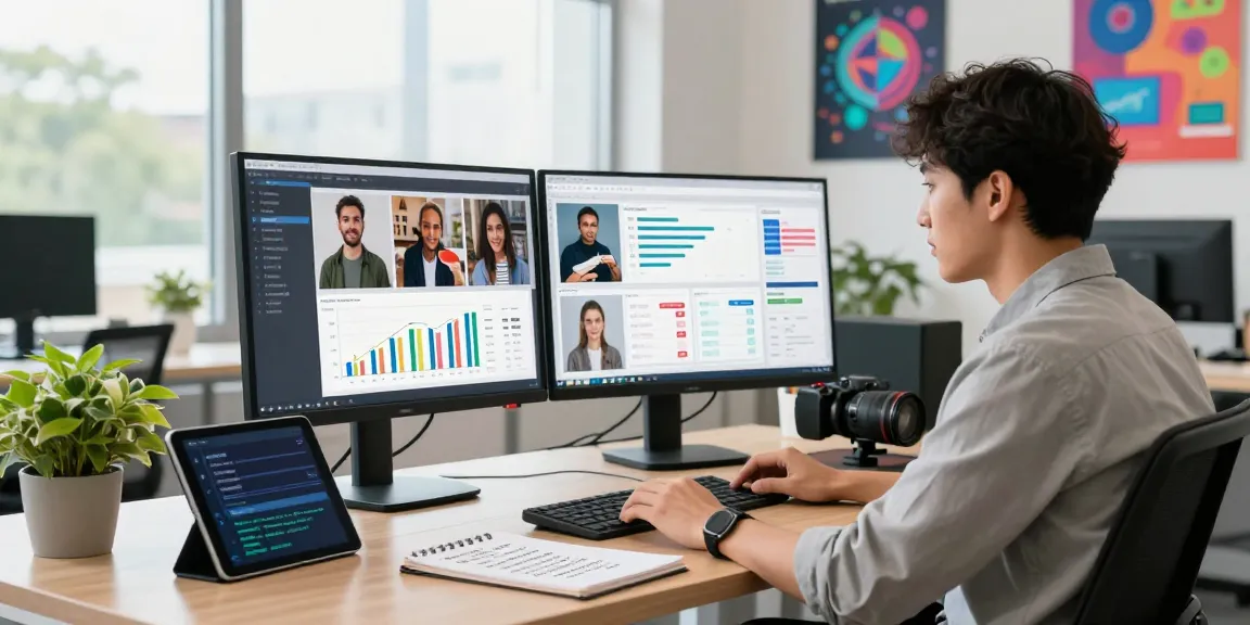 Detect ai image analysis in modern workspace with advanced AI tools.