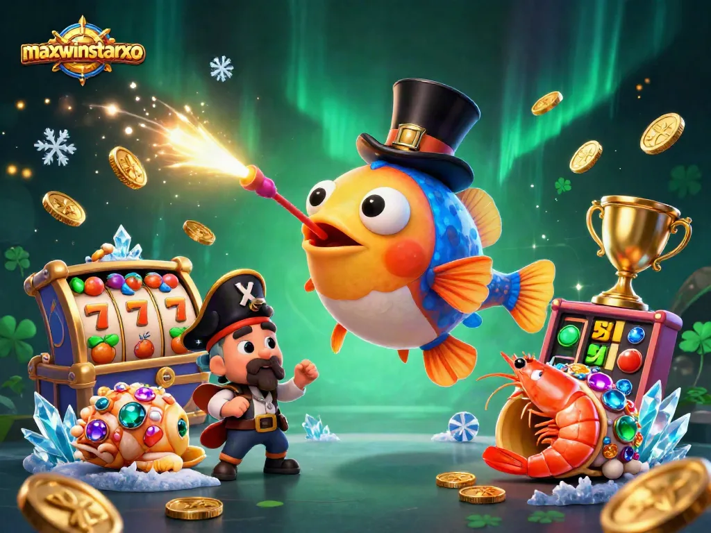 Engage with maxwinstarxo's thrilling joy of slot games featuring lively characters and dynamic casino elements.