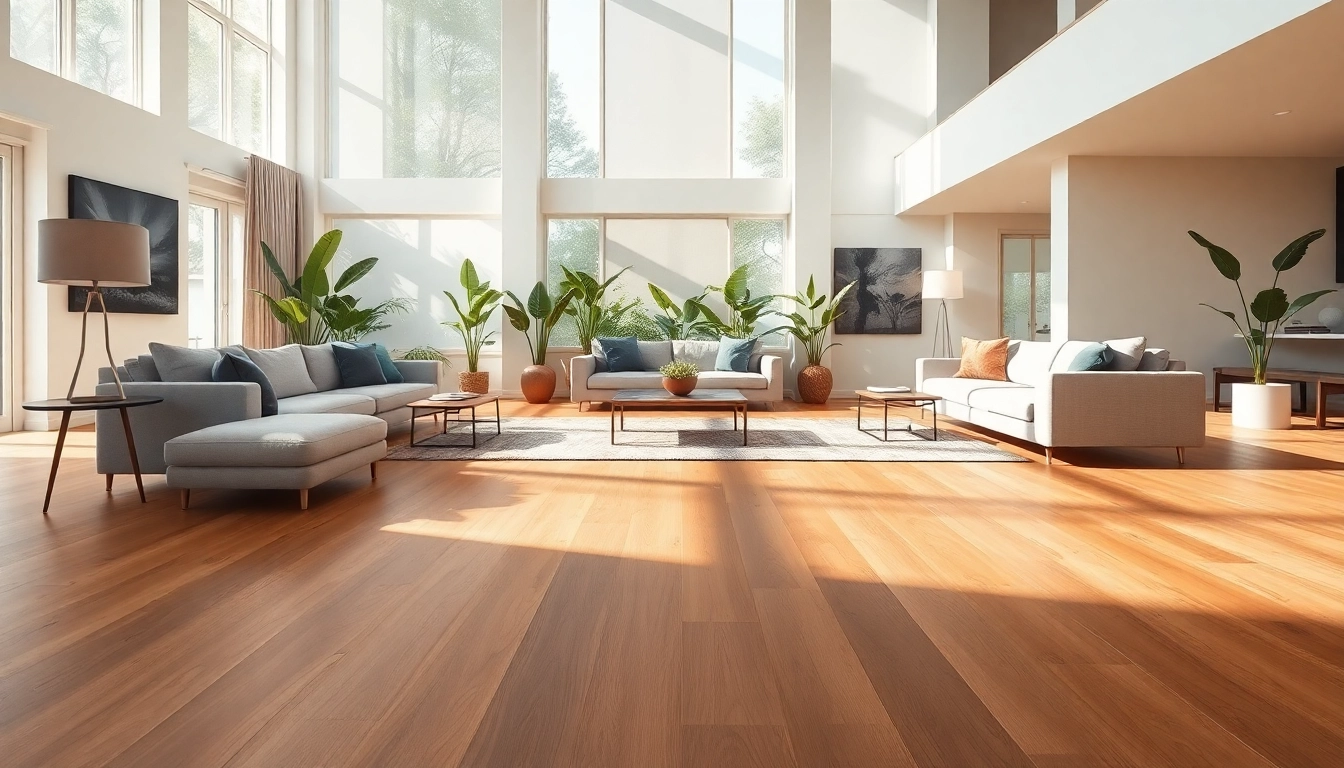 Enhance your space with lvt flooring showcasing natural light and modern design elements.