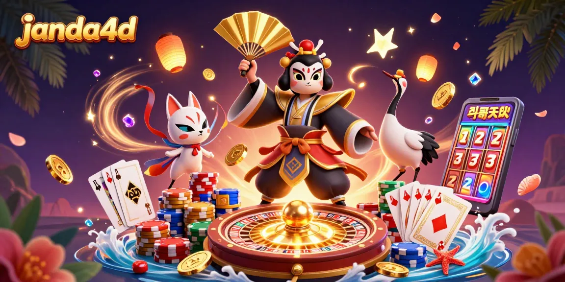 Gambarkan pengalaman bermain janda4d dengan karakter kartun kabuki yang mengesankan dan elemen judi menarik.